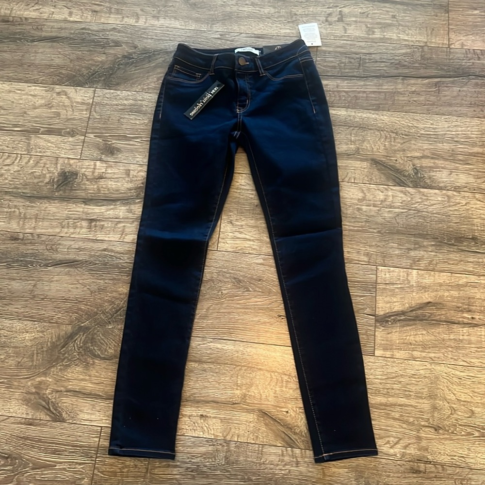 Refuge Women's Skinny Jeans - Dark Blue